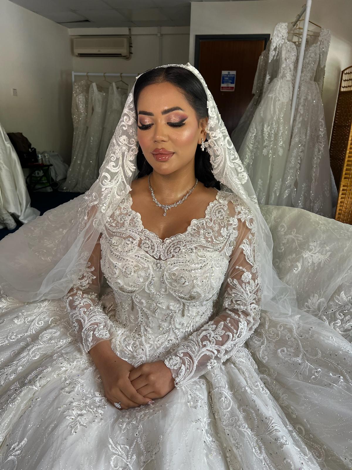 Bridal beauty portrait